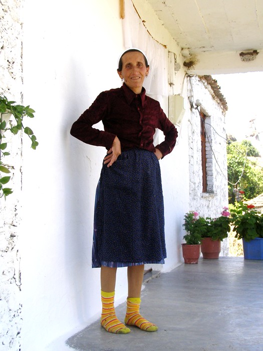 B�uerin in S�dalbanien