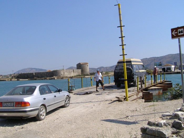 Autof�hre Kanal von Butrint