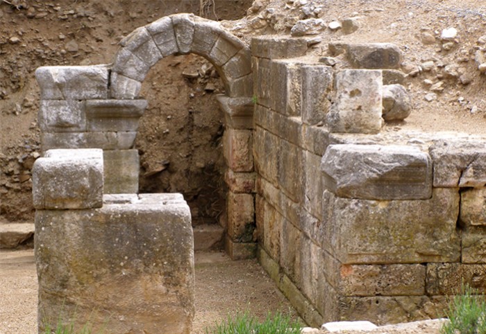 Maronia, Hafen Charalambos,  r�misches Propylon